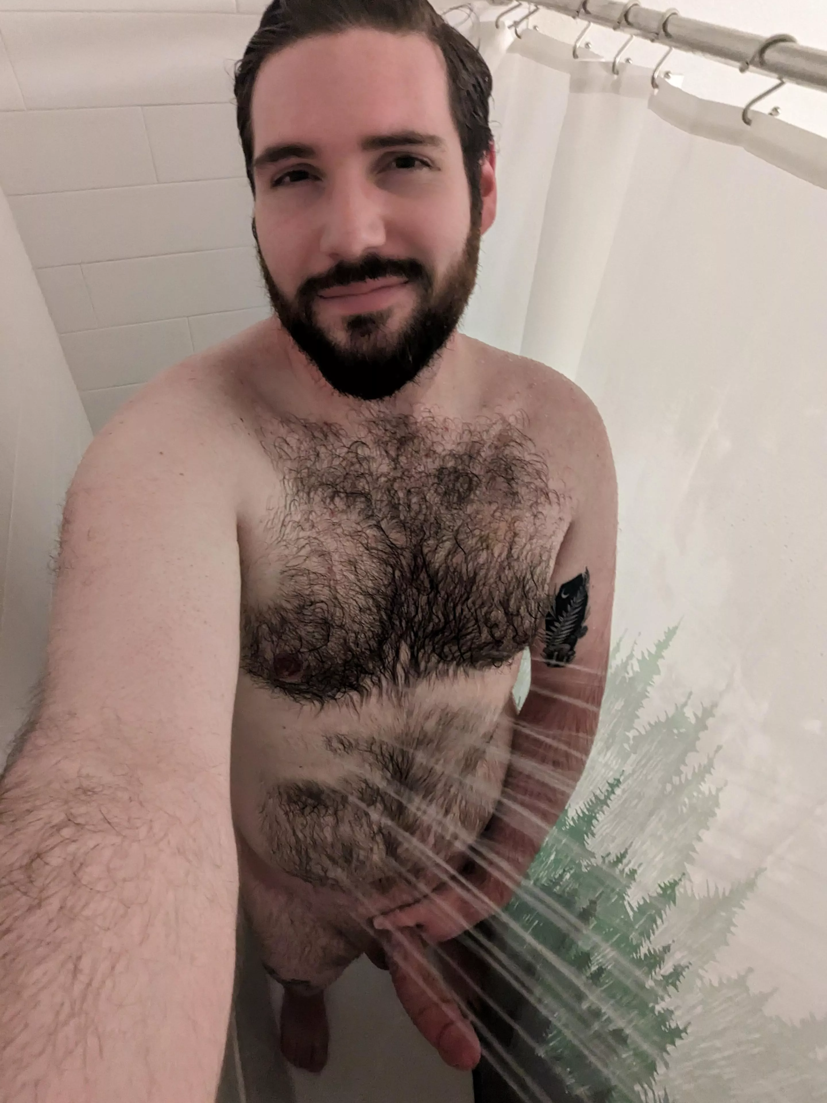 Any volunteers to lather me up?