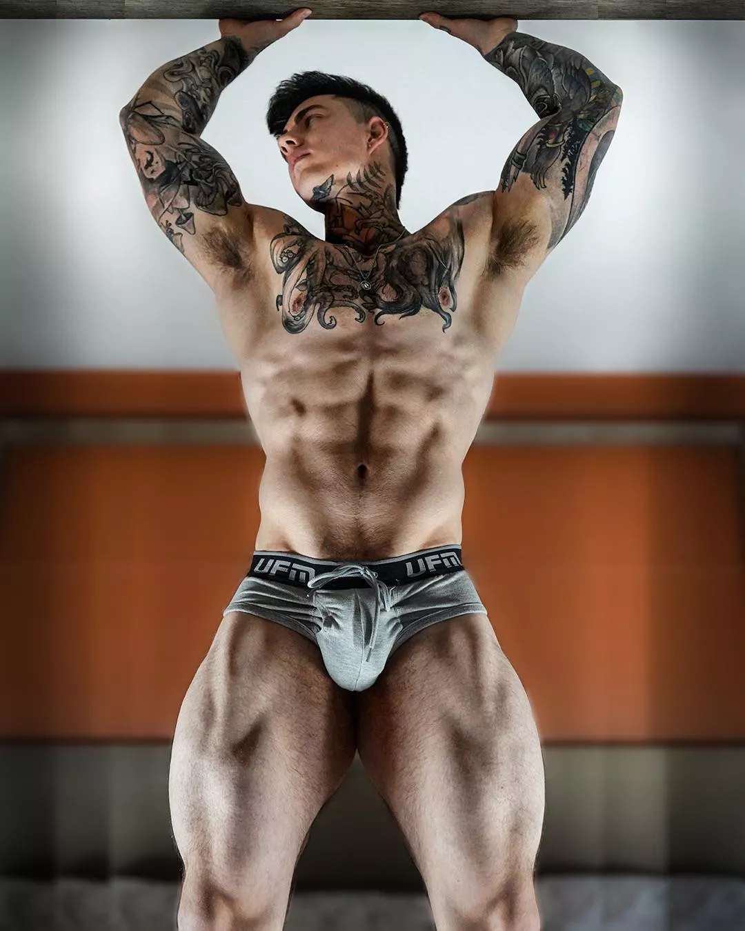 Are you gonna just stand there or cum closer?