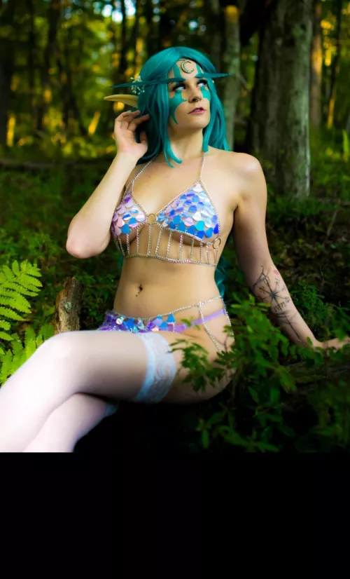 Bikini Night Elf from World of Warcraft by freya_sins