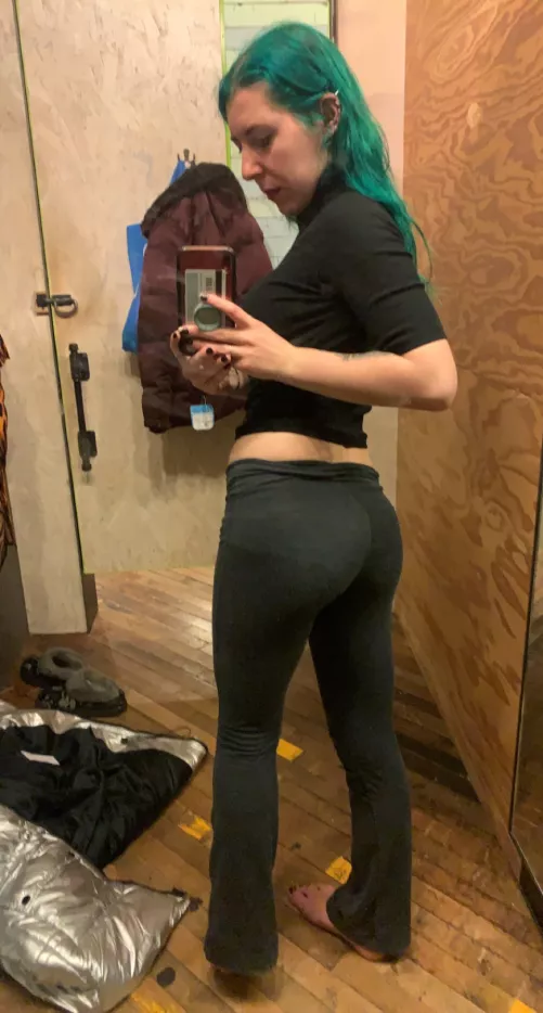 Changing room selfie