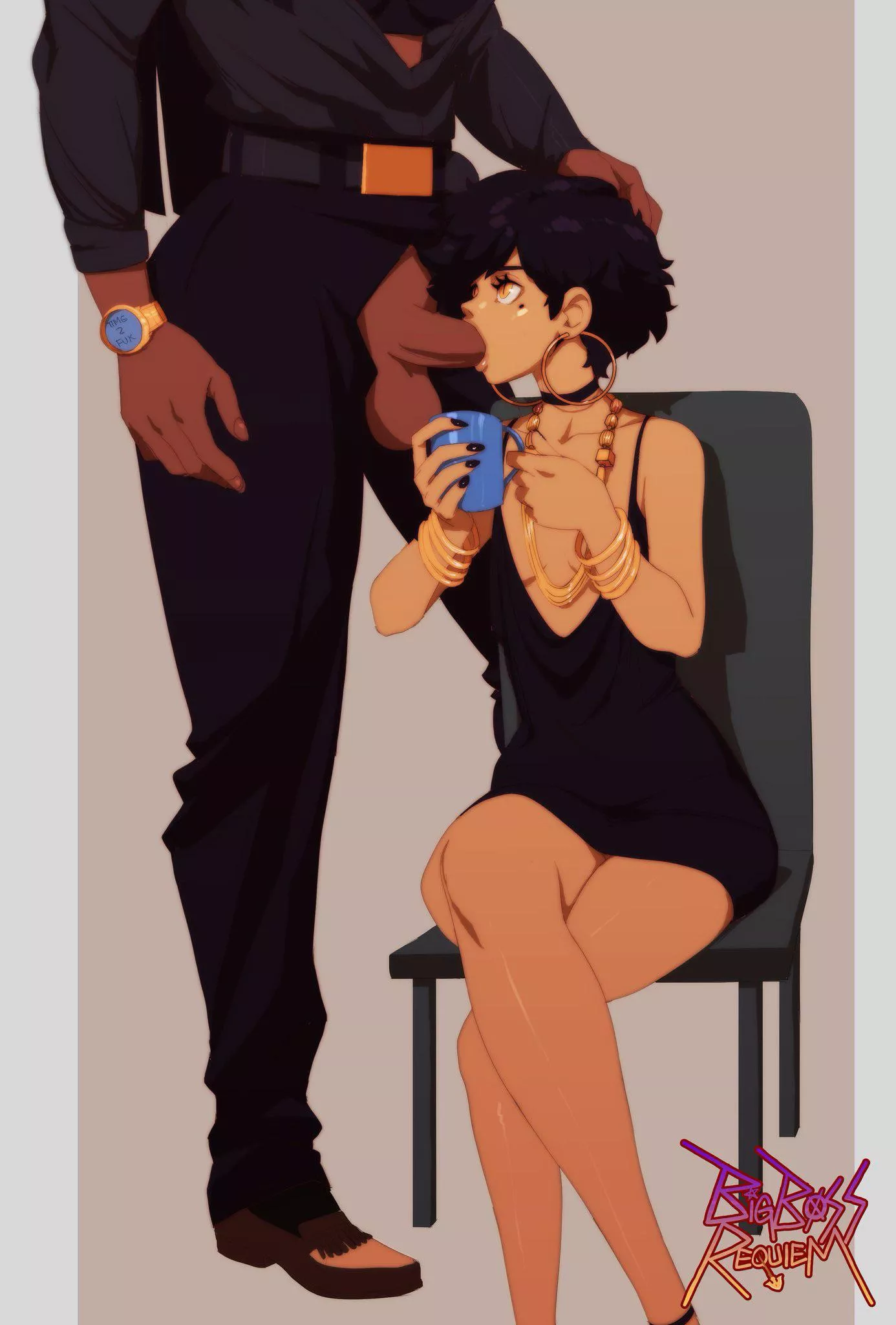 Coffee needs extra cream (Big Boss Requiem) [oc]