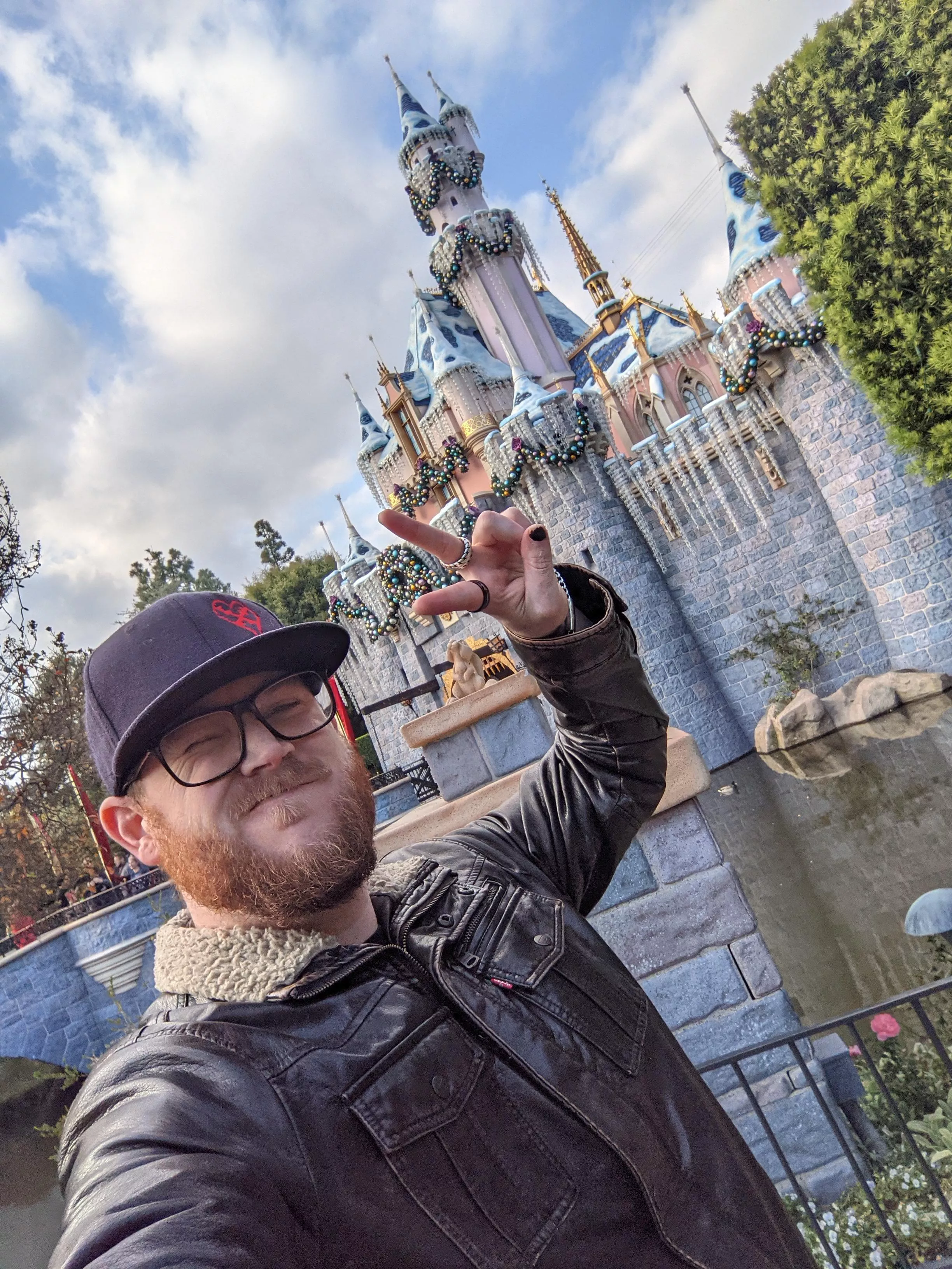 Cold Day Disney Selfie!