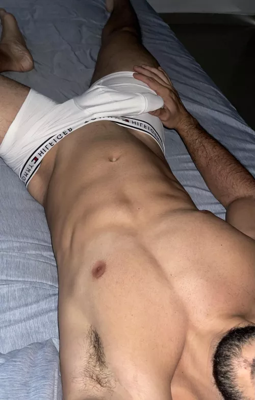 Come to bed with me.