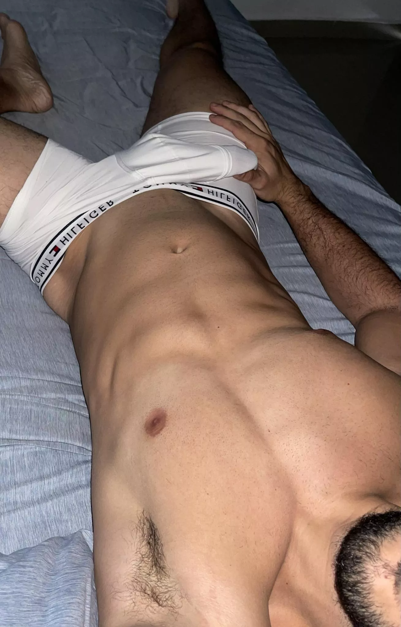 Come to bed with me.