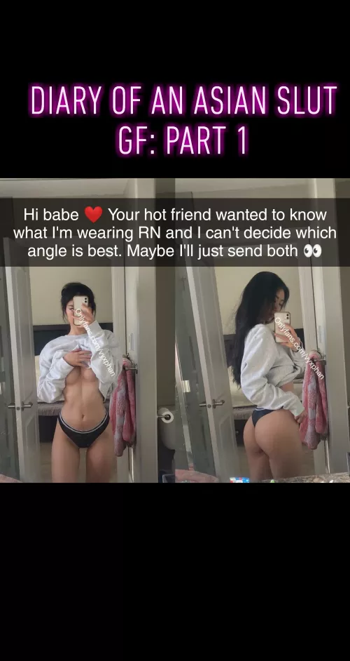 Diary of an Asian Slut GF: Part One