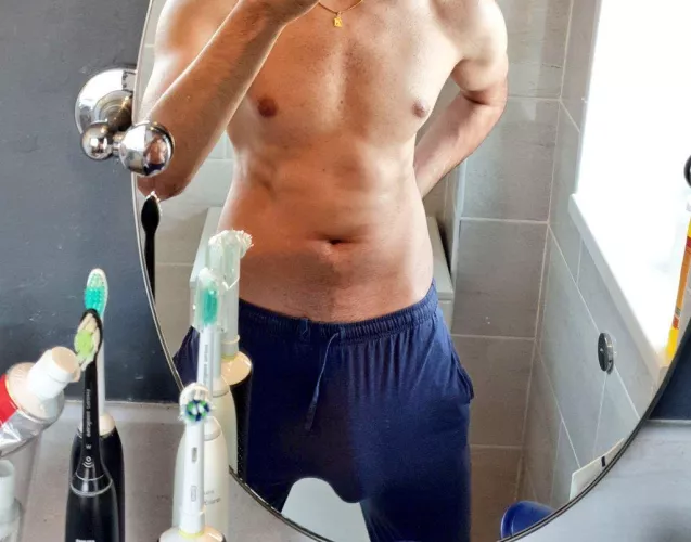 Does everyone else start their mornings like this too?