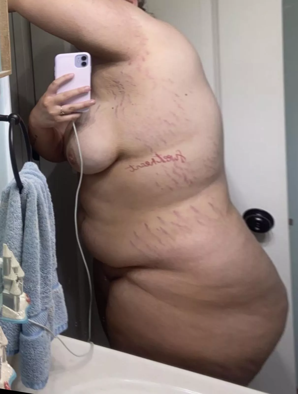 F. I know I’m a little big, but please be honest