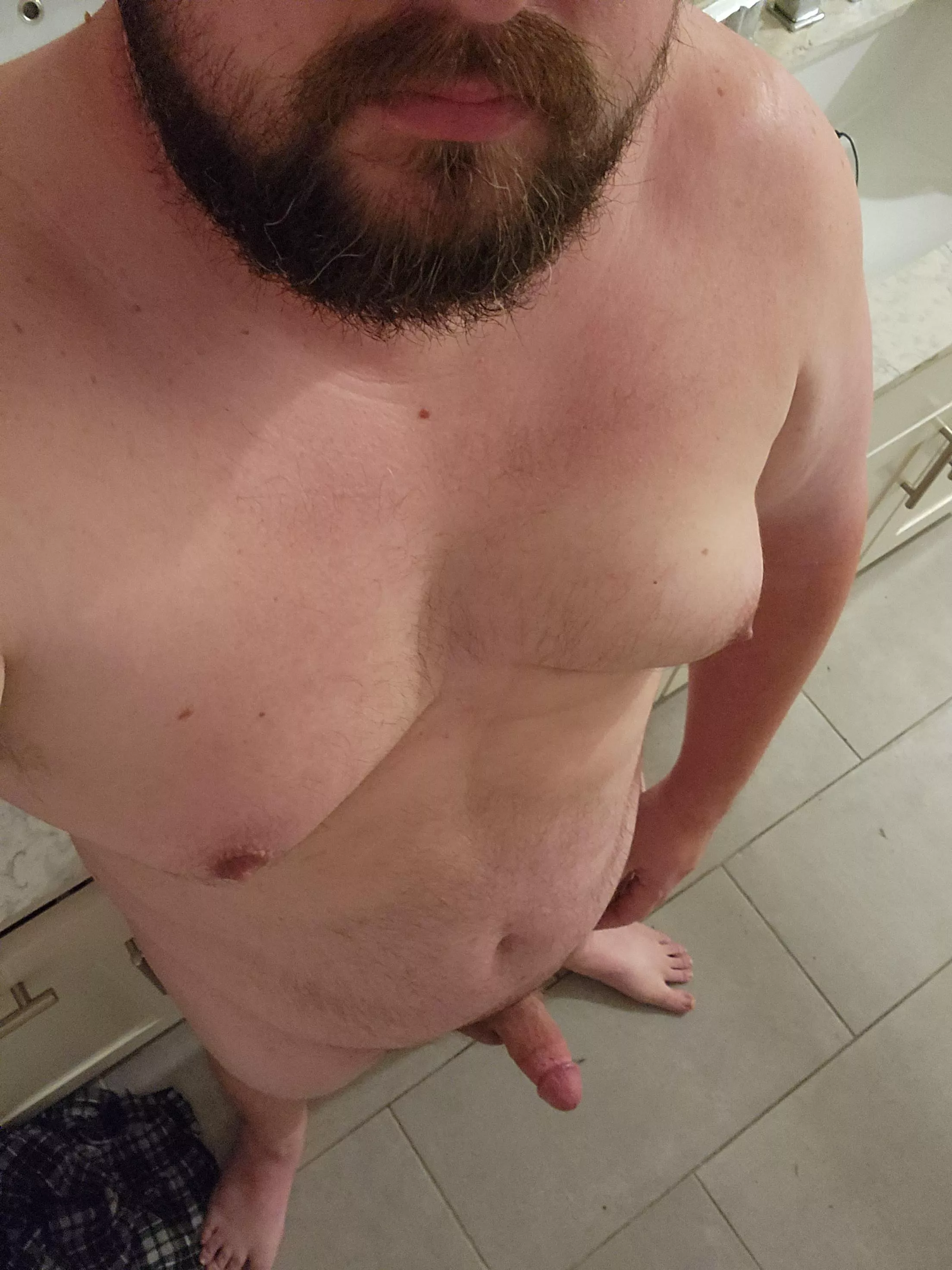 Finally home from work.