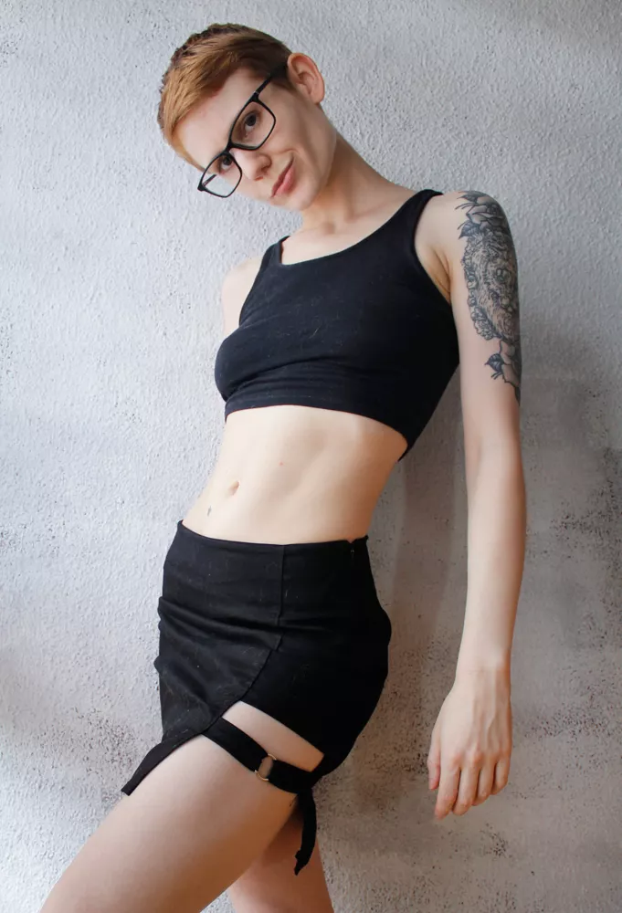 From that one time I wore a skirt 🖤