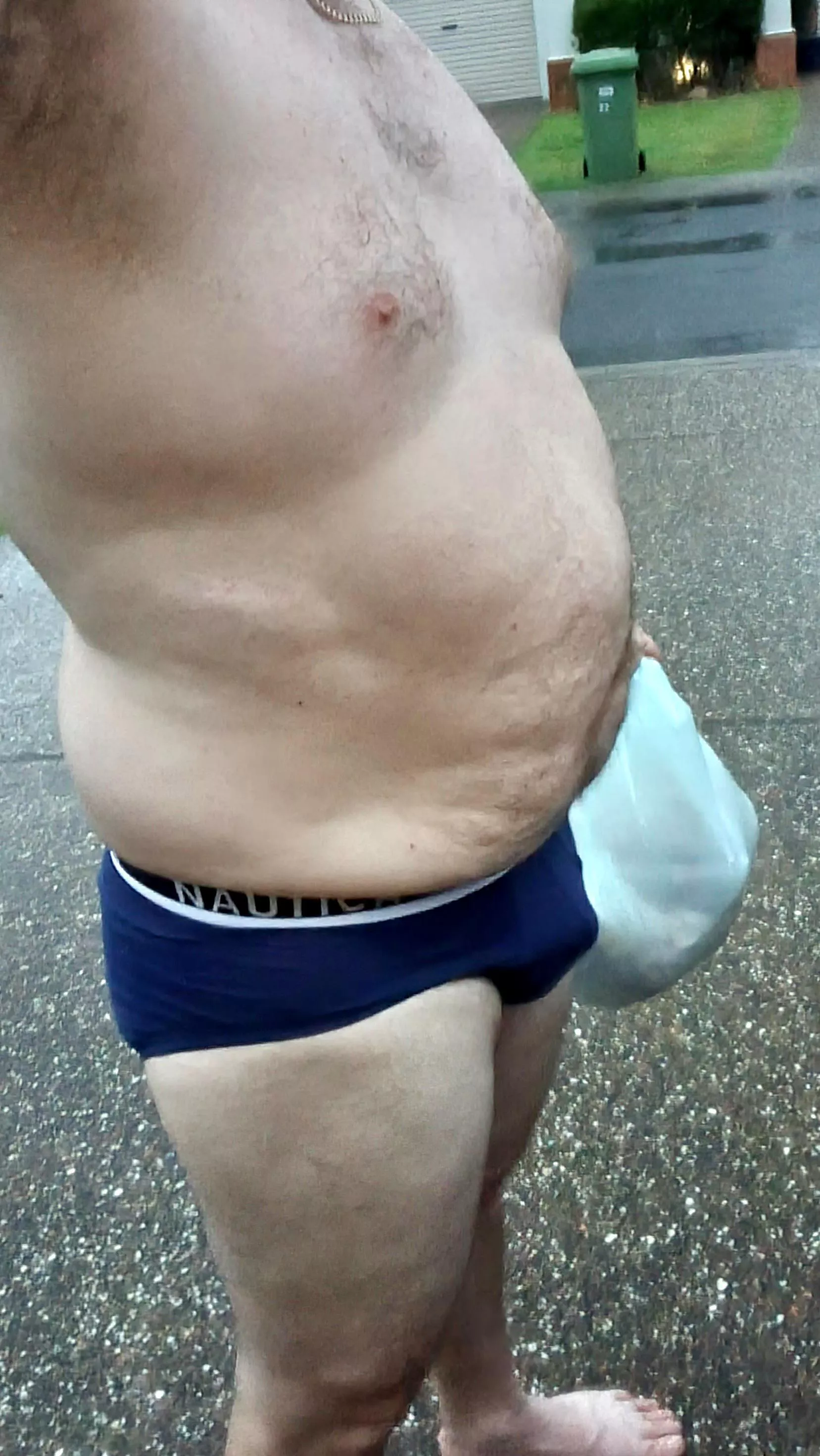 Got caught in the rain