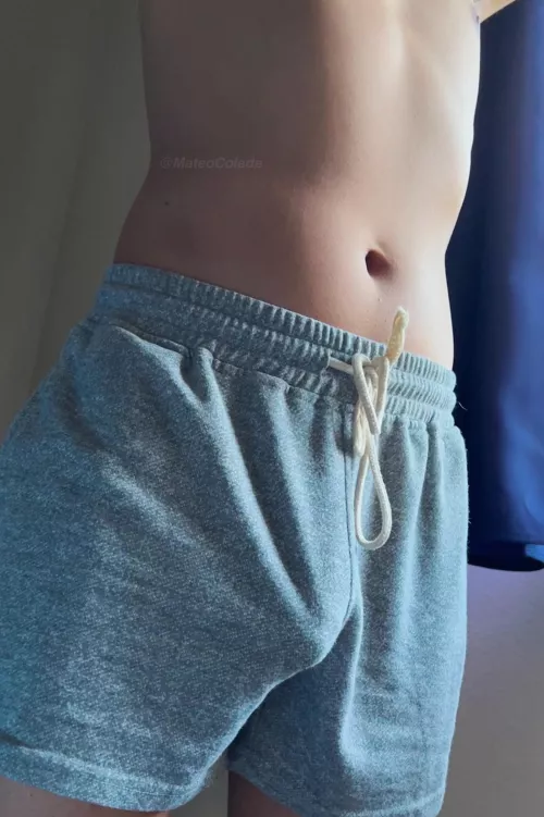 Gray shorts tend to be more revealing 😝