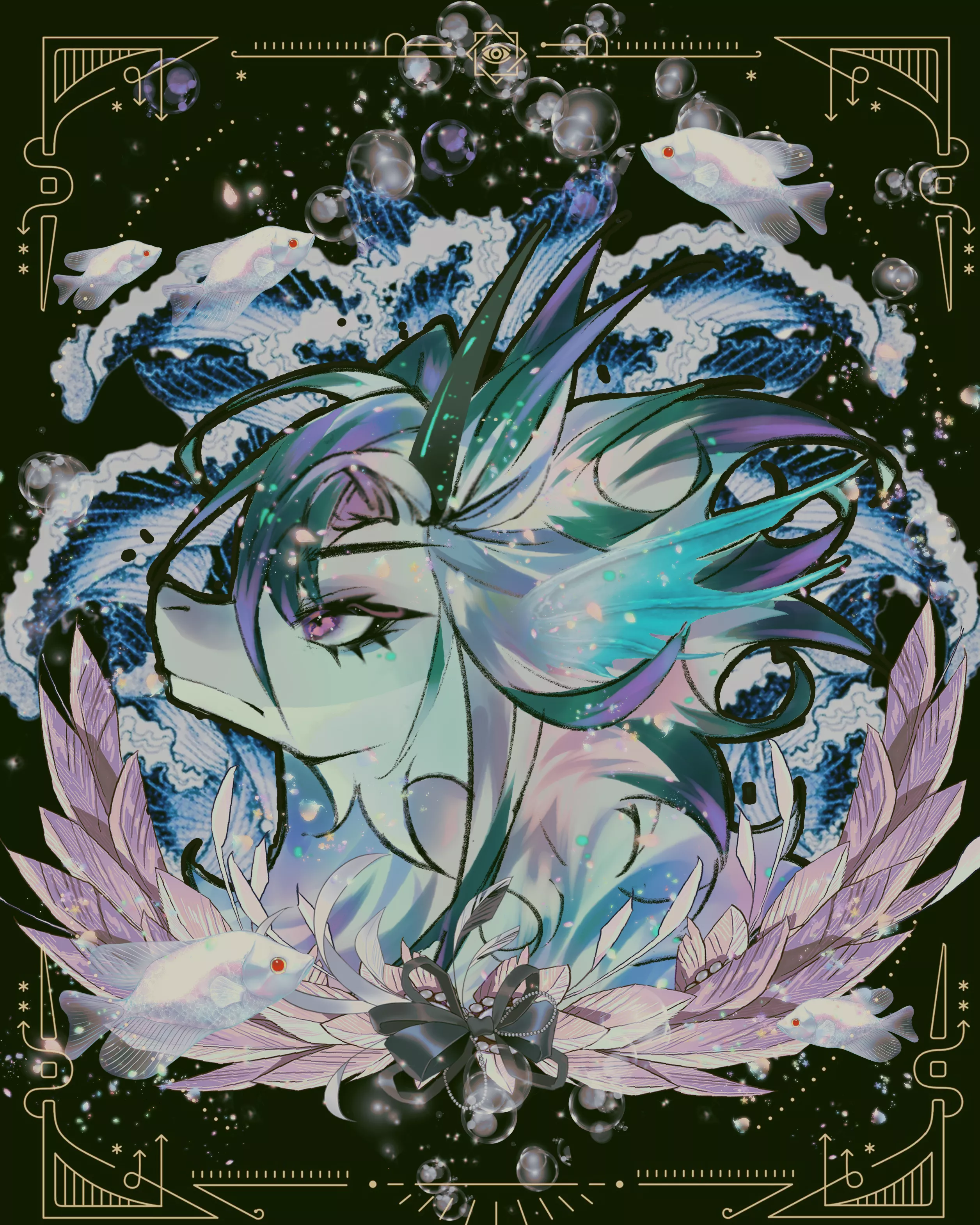 hello every-nyan !! it's been a long time i am not opening reddit due busy on exam and commission XDDD some commission that i have done !!!!