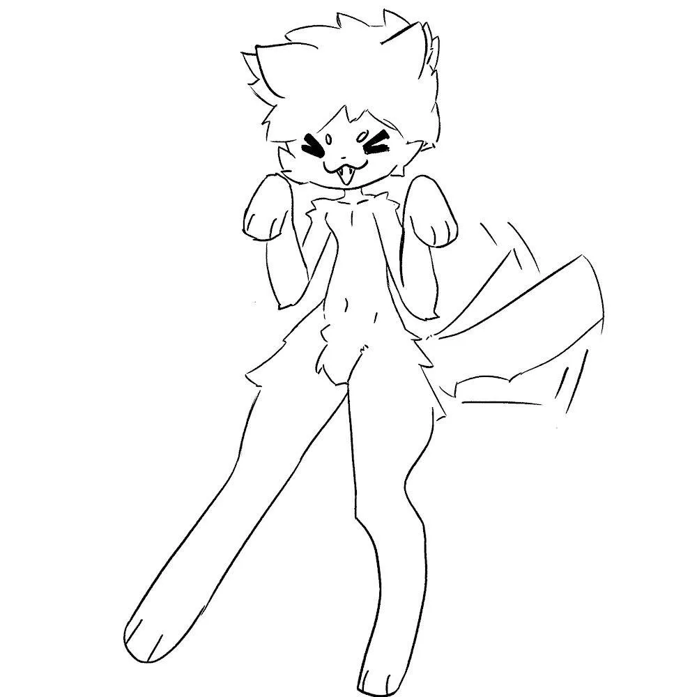 He’s so scary!!(my art)