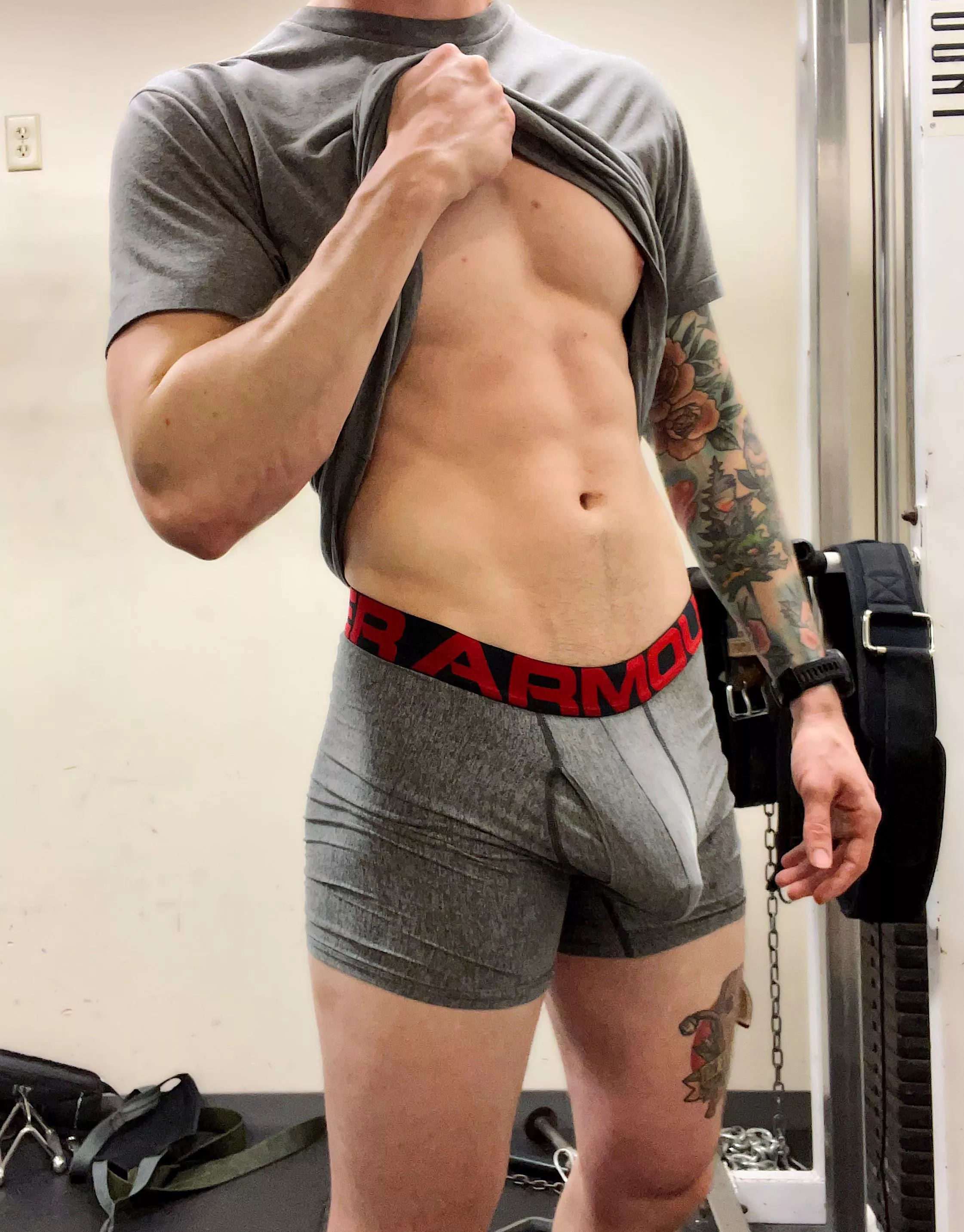 Hopefully you don’t mind my gym attire [30]