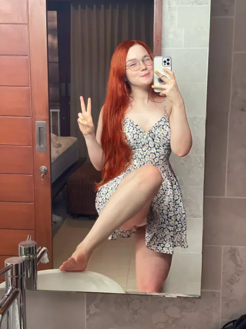 How do you like my dress? 😜