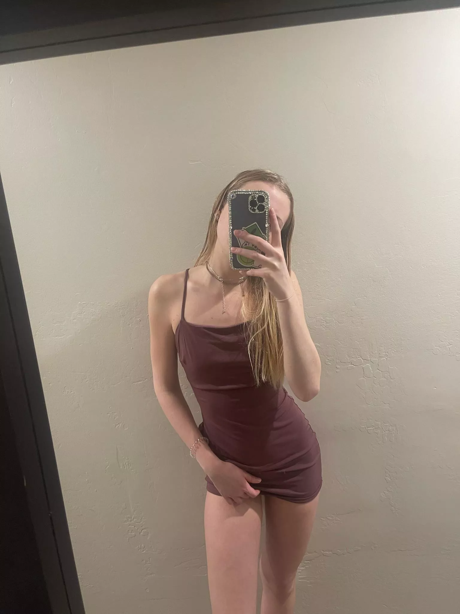 I just got a new dress