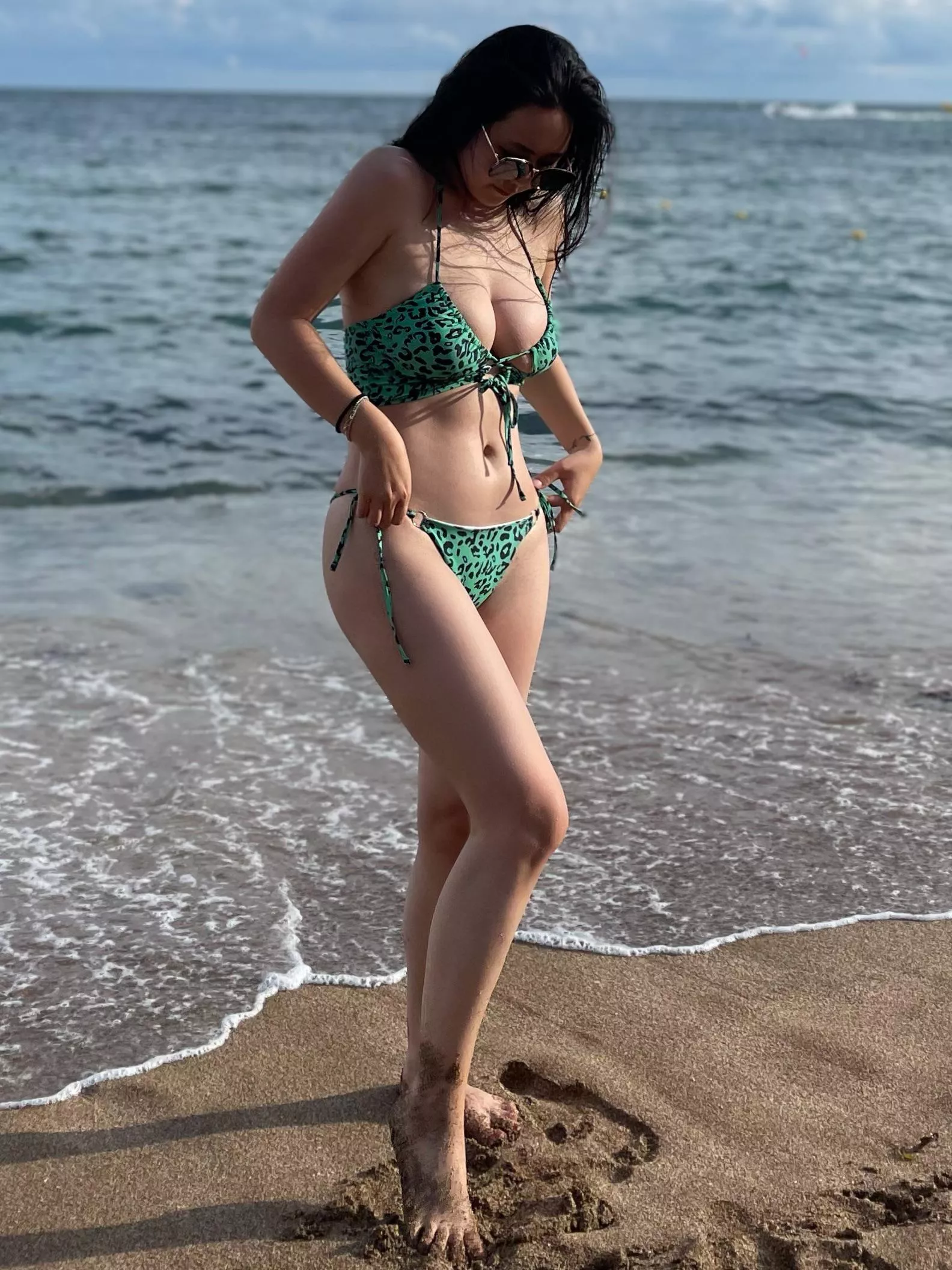 I think I need a shower after the beach, I’m all salty 🙊