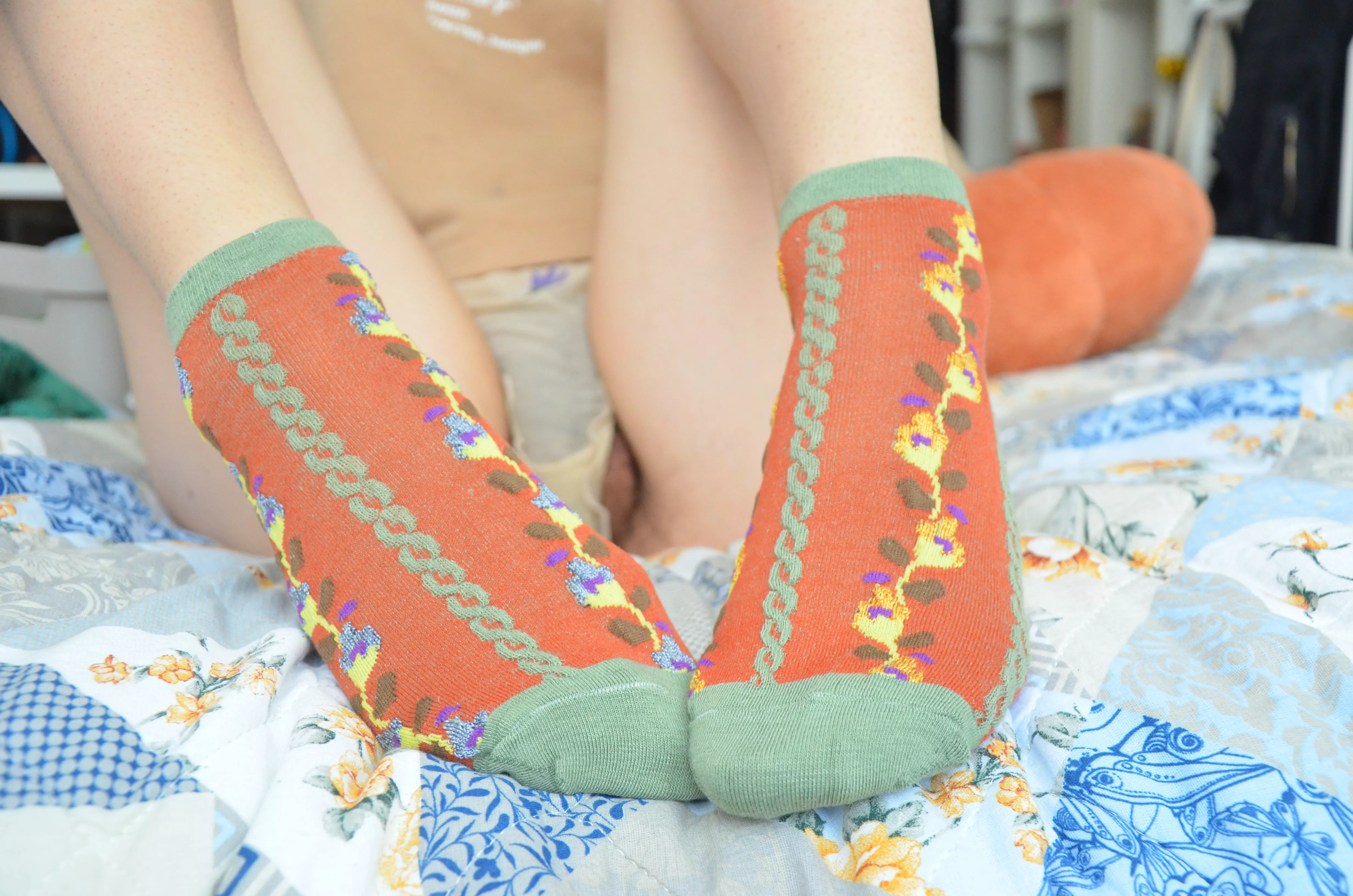 I think these are the perfect socks for a natural girl