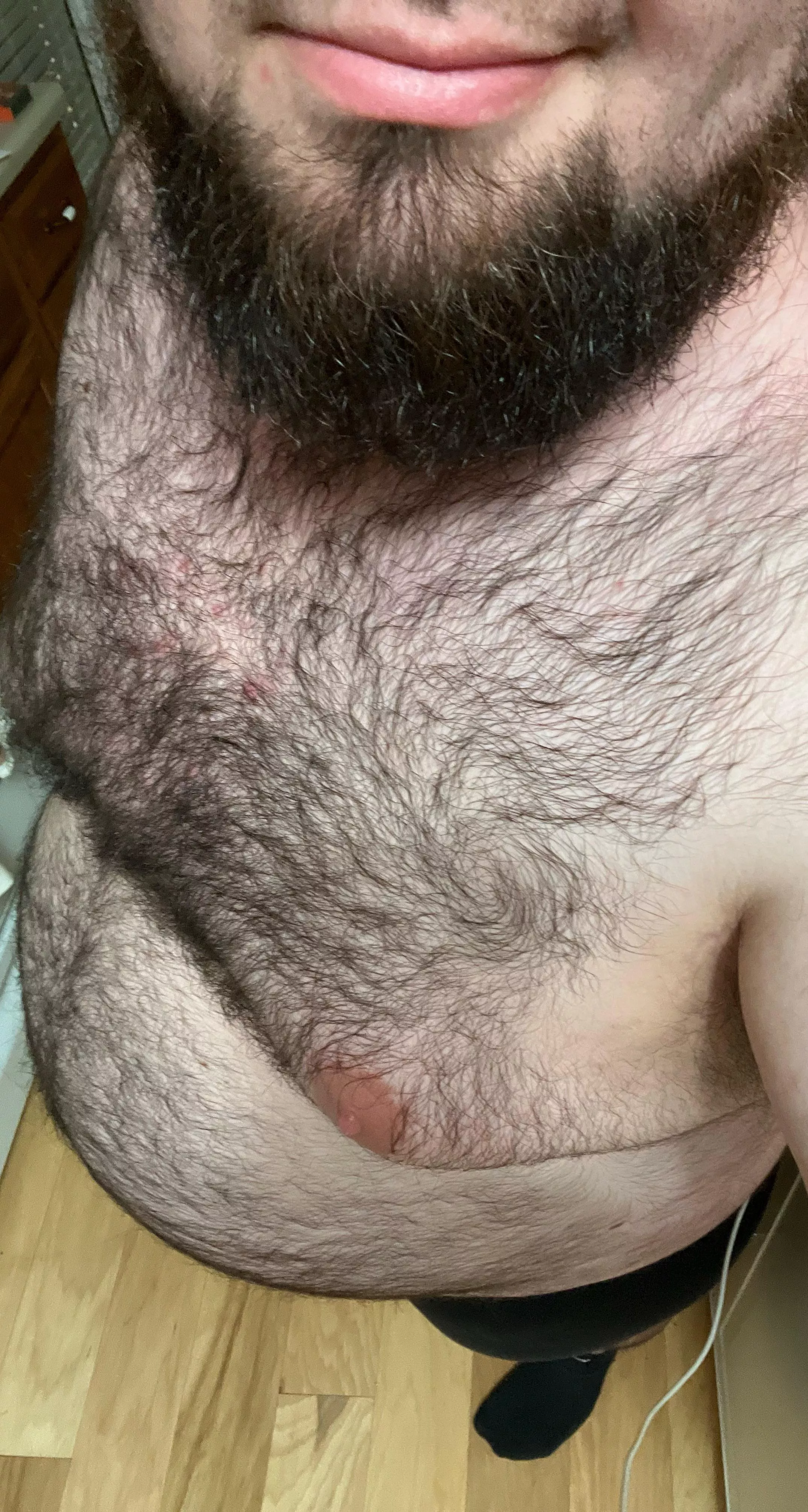 In the kitchen making cookies… you want some?