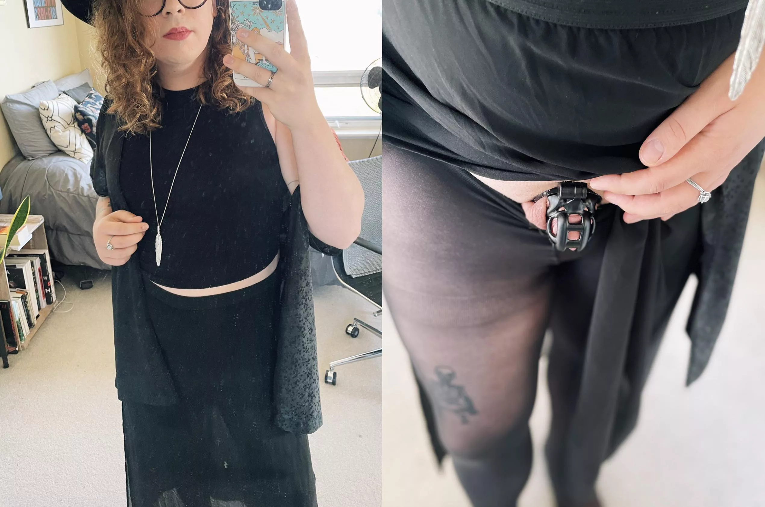 It really just completes the witchy outfit, doesn’t it?