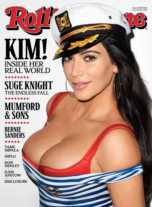 Kim in Rolling Stone