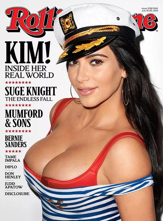 Kim in Rolling Stone