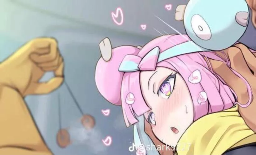 lf color source: heart-shaped_pupils, hypnosis, pokemon, pink_hair,