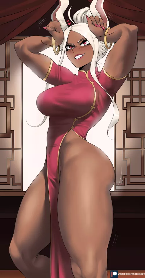 Mirko's Year of the Rabbit Outfit! (@EchoSaber1) [My Hero Academia]