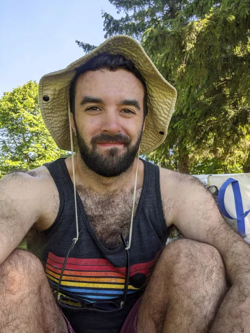 Missing those hot summer days a little more today