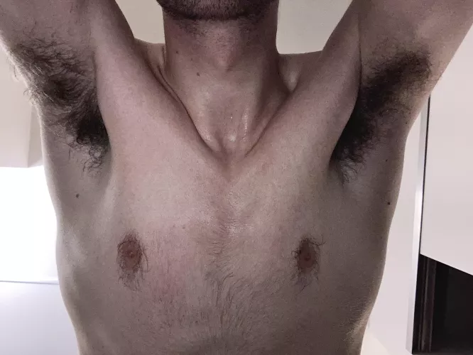 My sweaty pits after the gym 🥵[21]