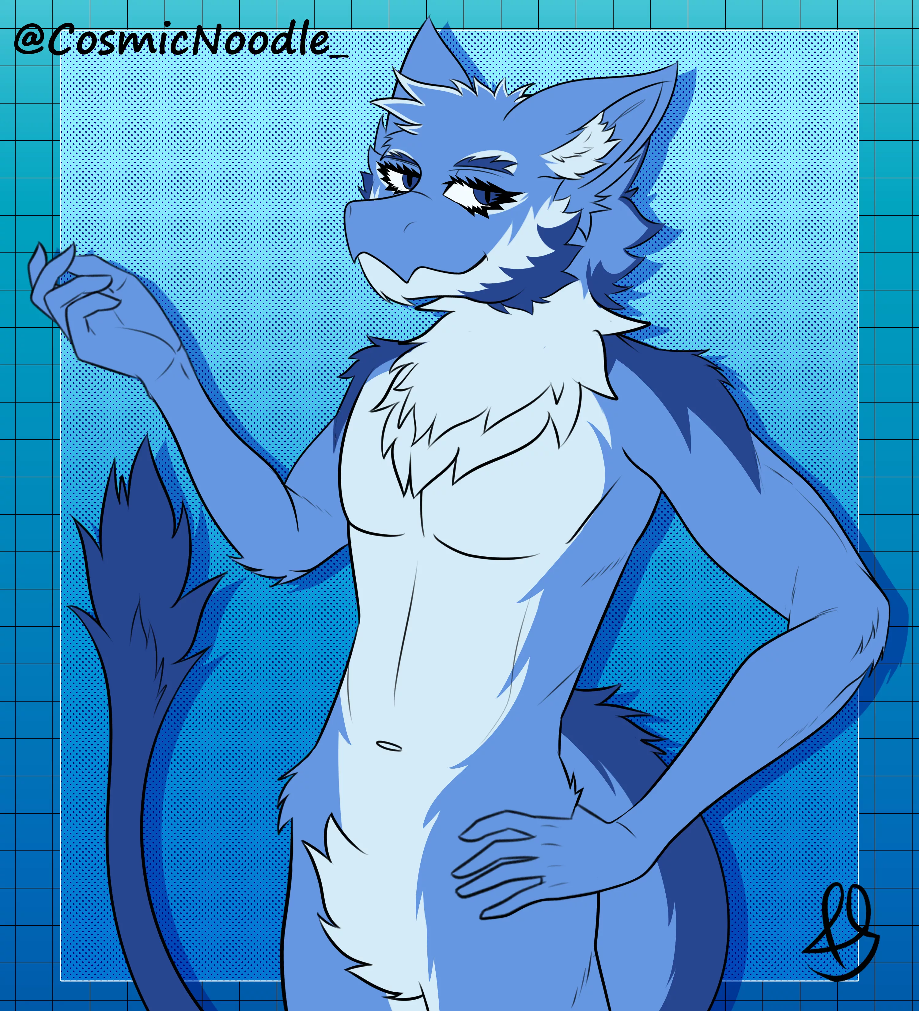 New year new me (Art by me @CosmicNoodle_ on twitter)