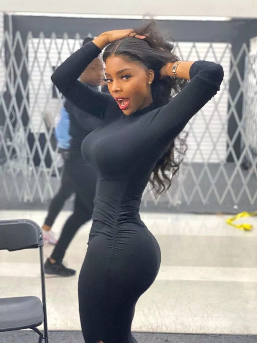 No way hiding those curves