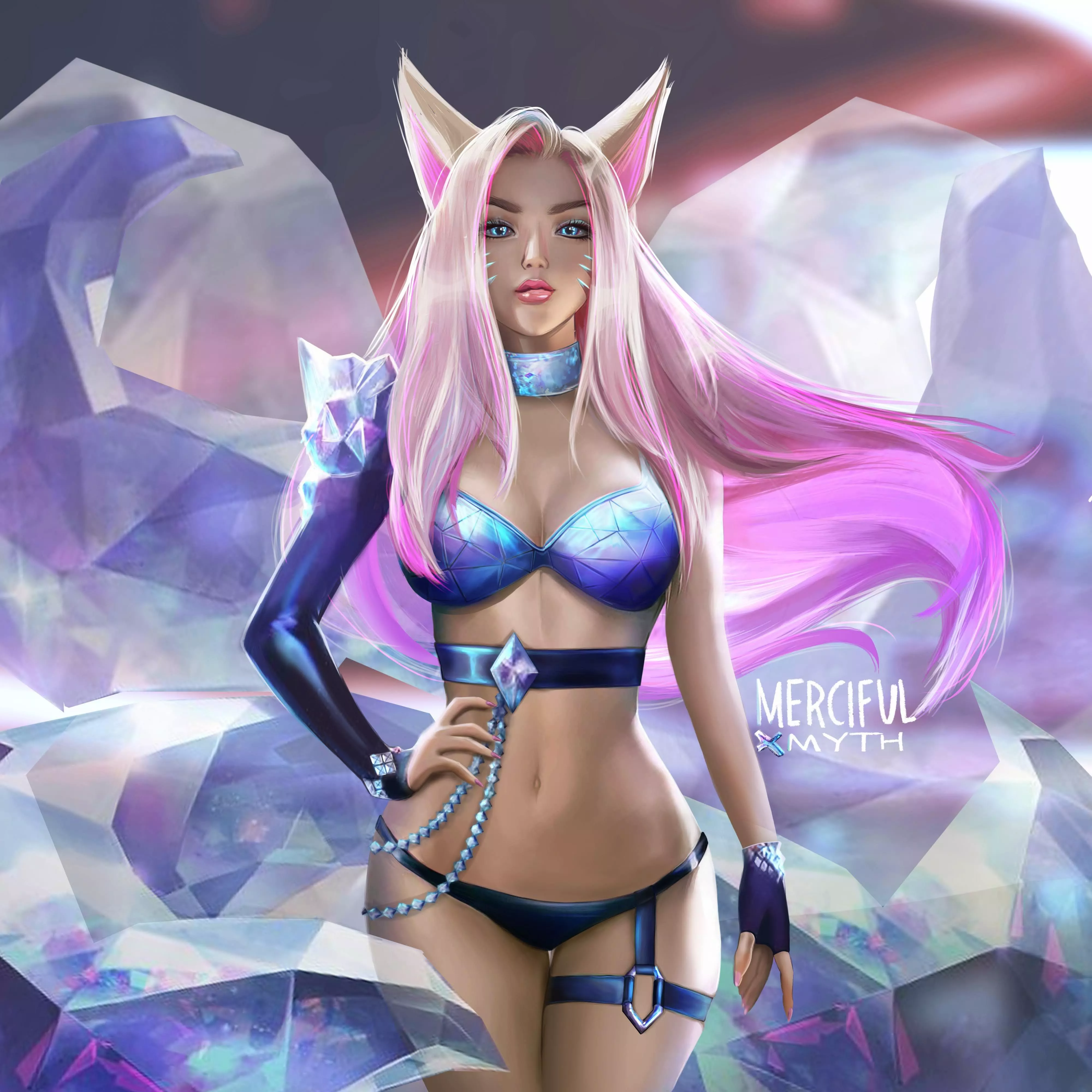 [OC] Ahri (mercifulxmyth)