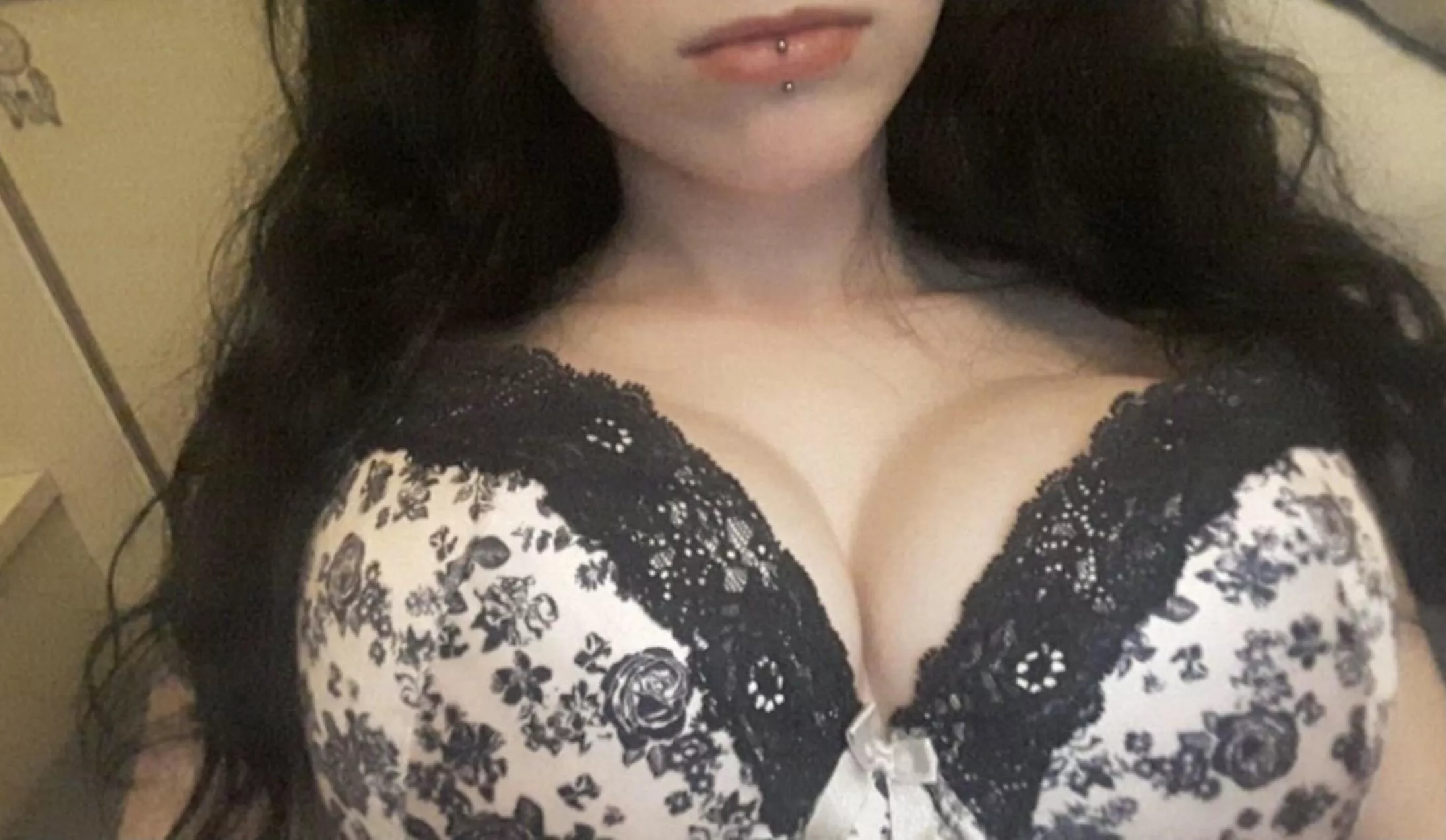 [oc] Imagine how tiny your little shrimp would look next to my big jugs🤣🤣🤣🤣