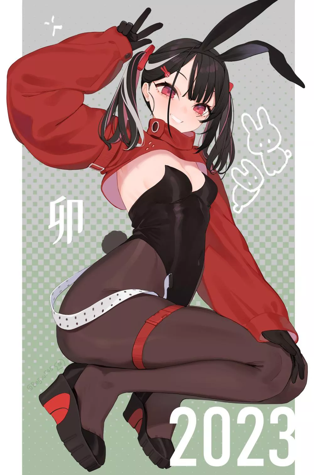 peace for year of bunny