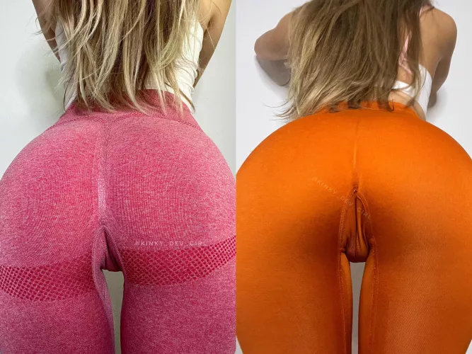Pink or orange?