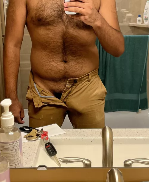 Ran out of clean underwear, you think anyone noticed?