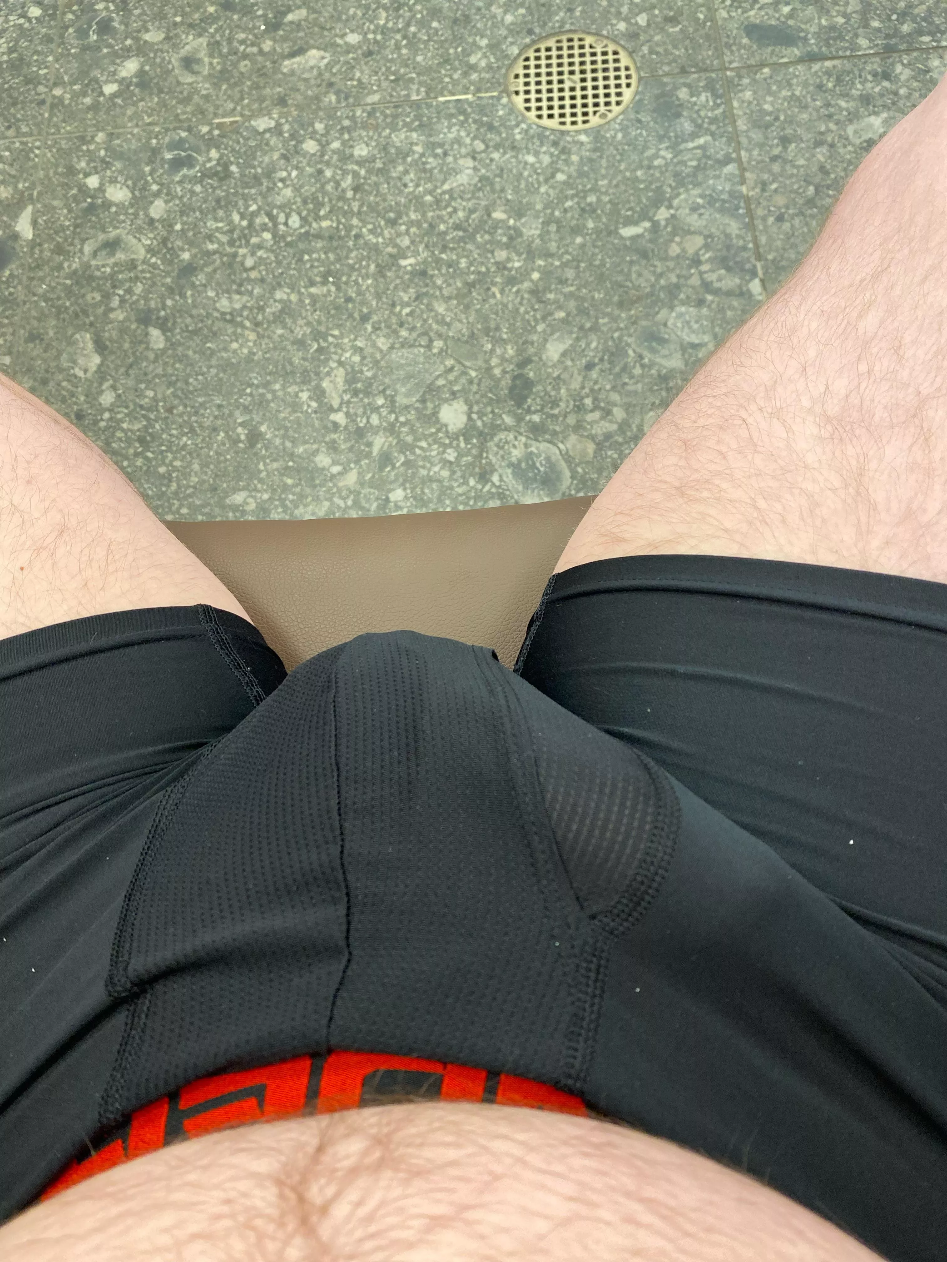 Sauna is a guaranteed way to get a semi….