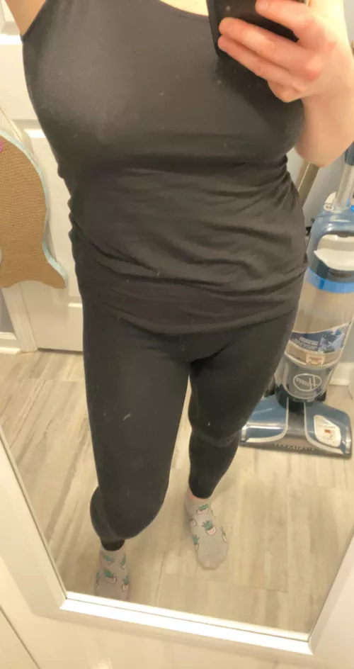 [Selling] Black cotton leggings available! Socks and top are too, if wanted! Message me to buy! Also, sale on my link in the comments… see you there!