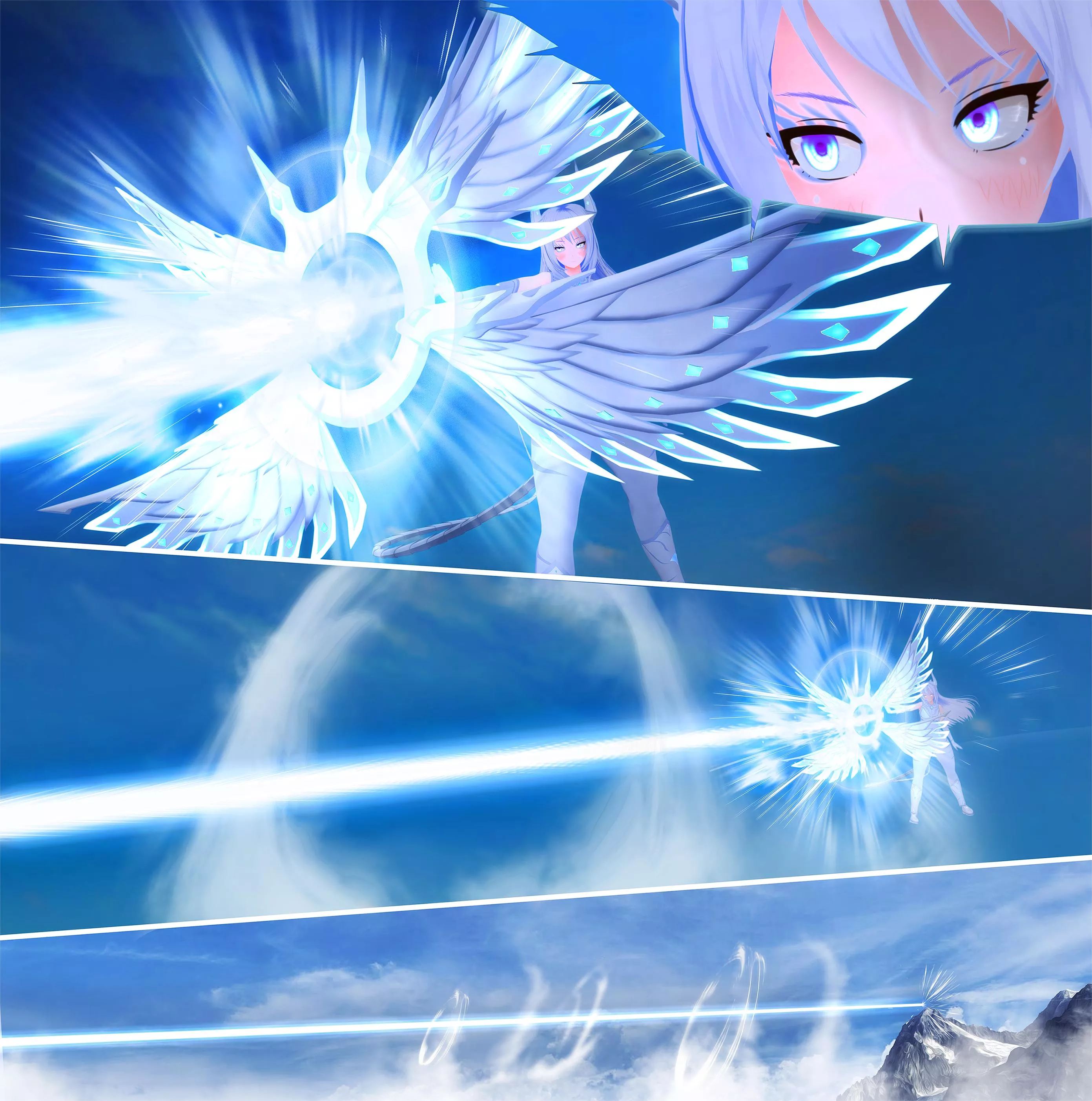 The Elder Dragon Sha'ira has range