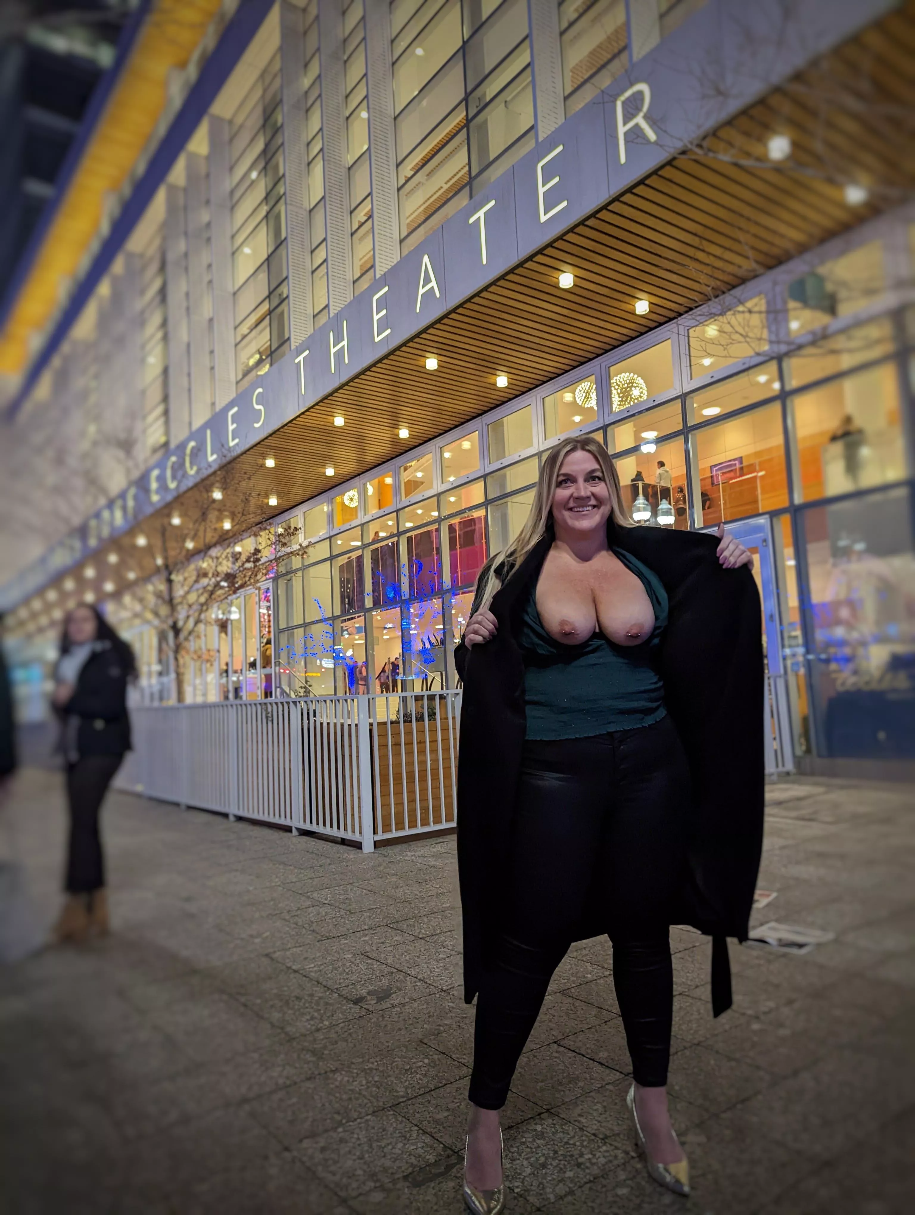 The ladies never miss the theatre.