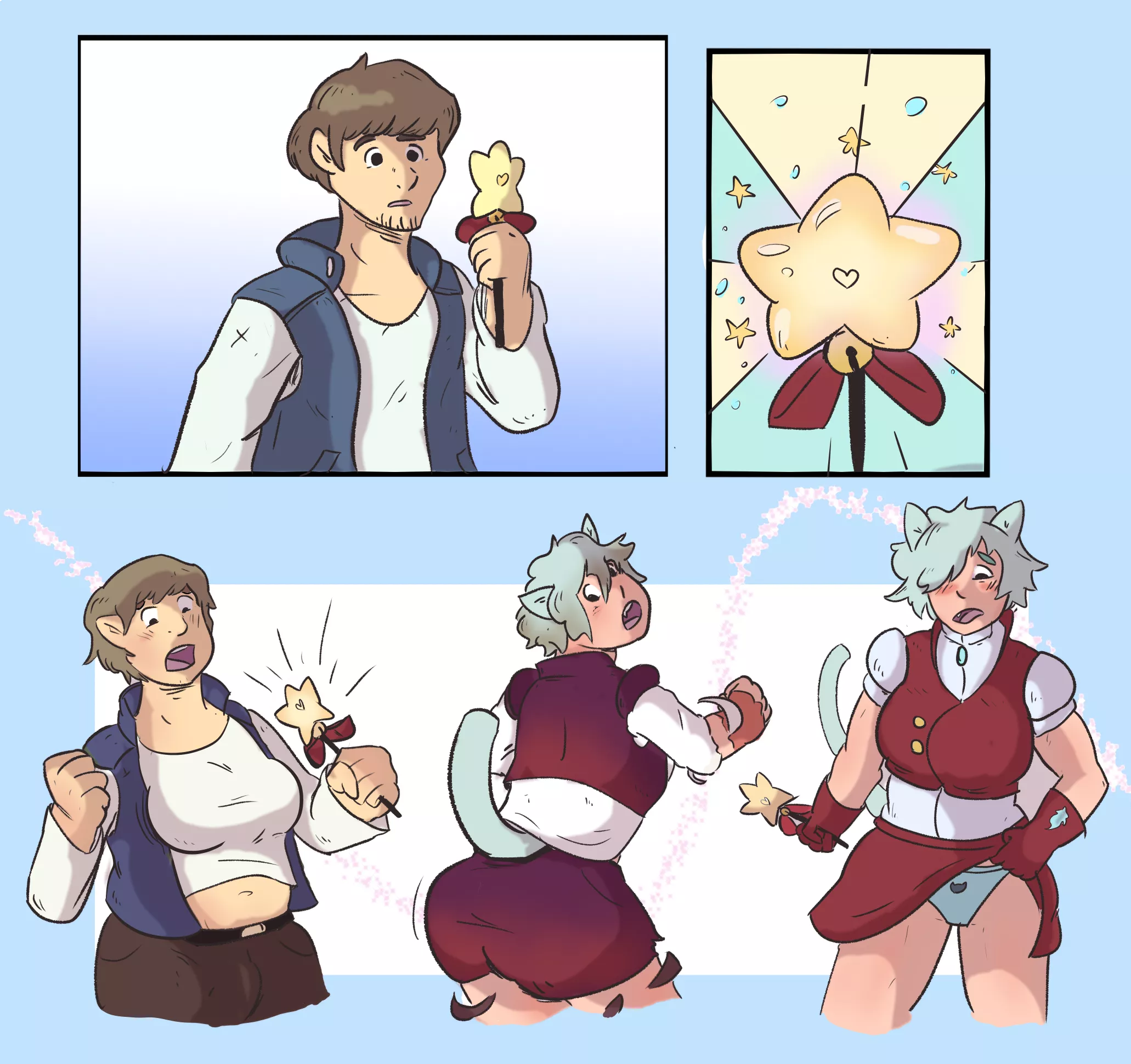 The Wand - Catgirl TGTF by DonDeDun