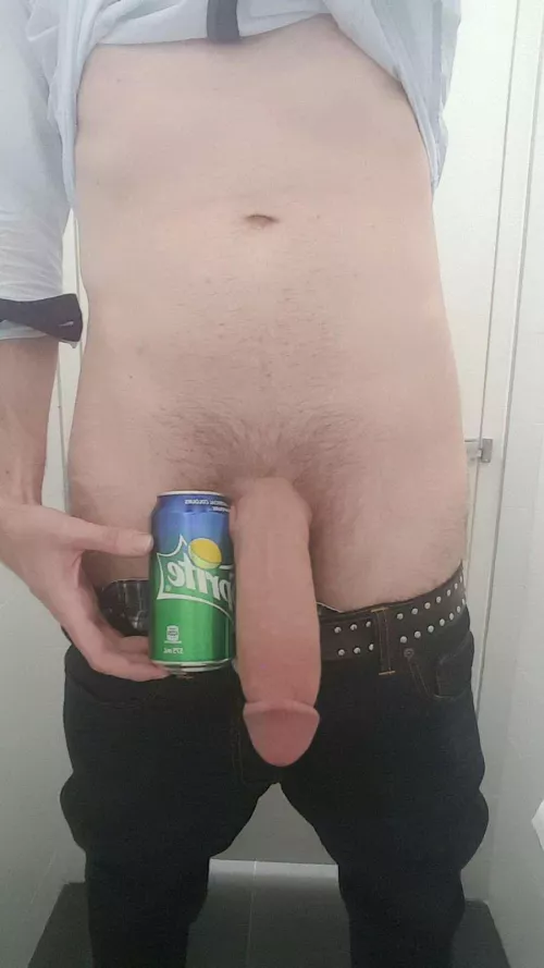 Thick as a can. Any takers to make him hard and who enjoy getting stretched.
