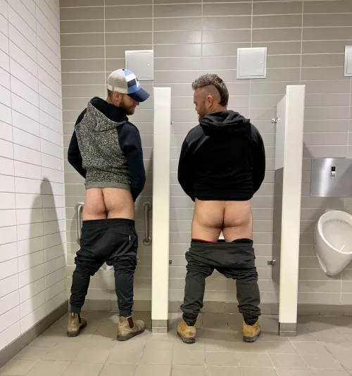 This is is how we use urinals
