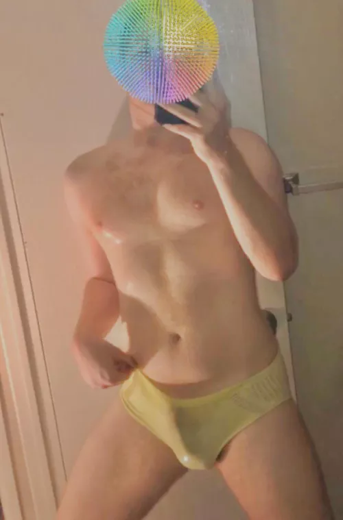 too shy to post face..my neon pair from VS after yoga!!😅