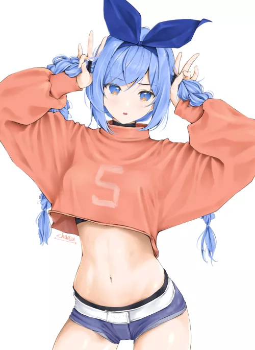 Twin Braid Minah [Original]