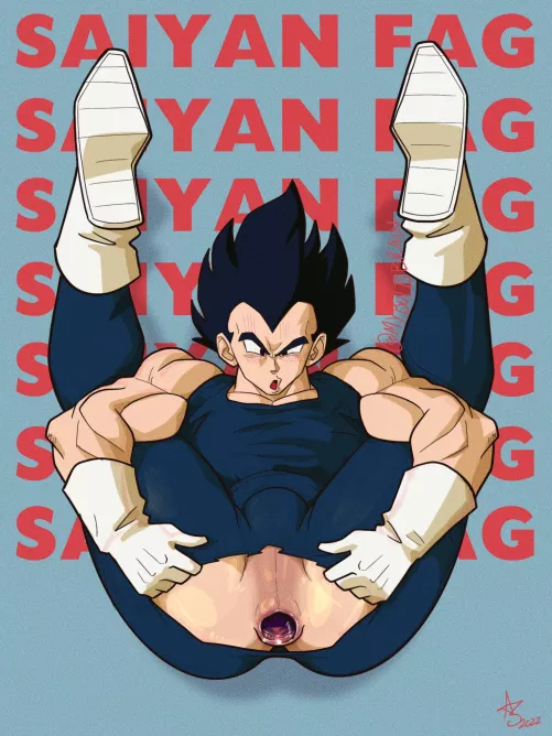Vegeta the prince of cock whores