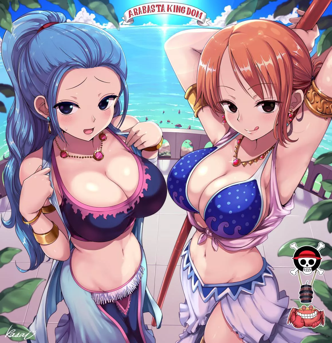 Vivi and Nami