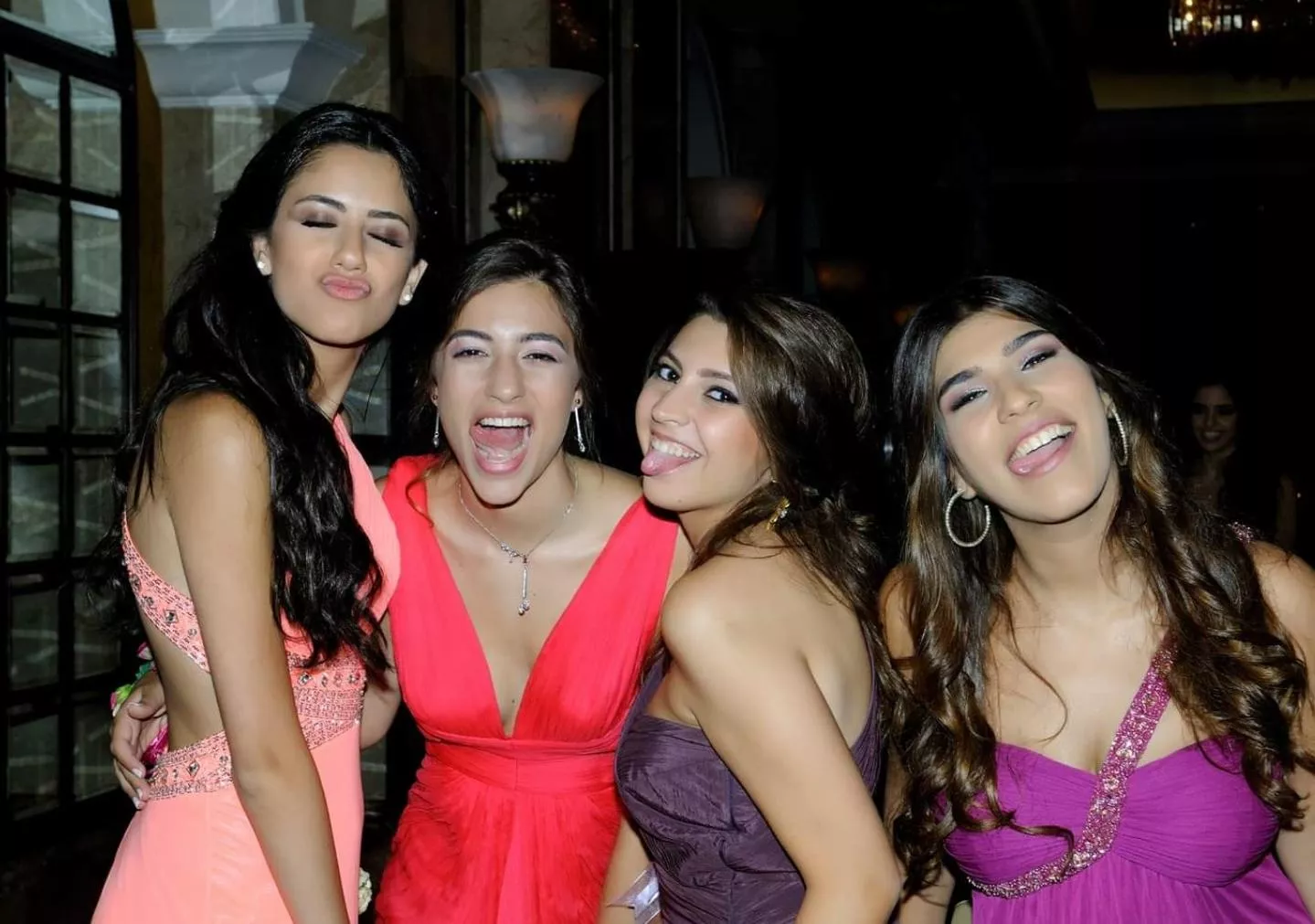 which face is getting covered?