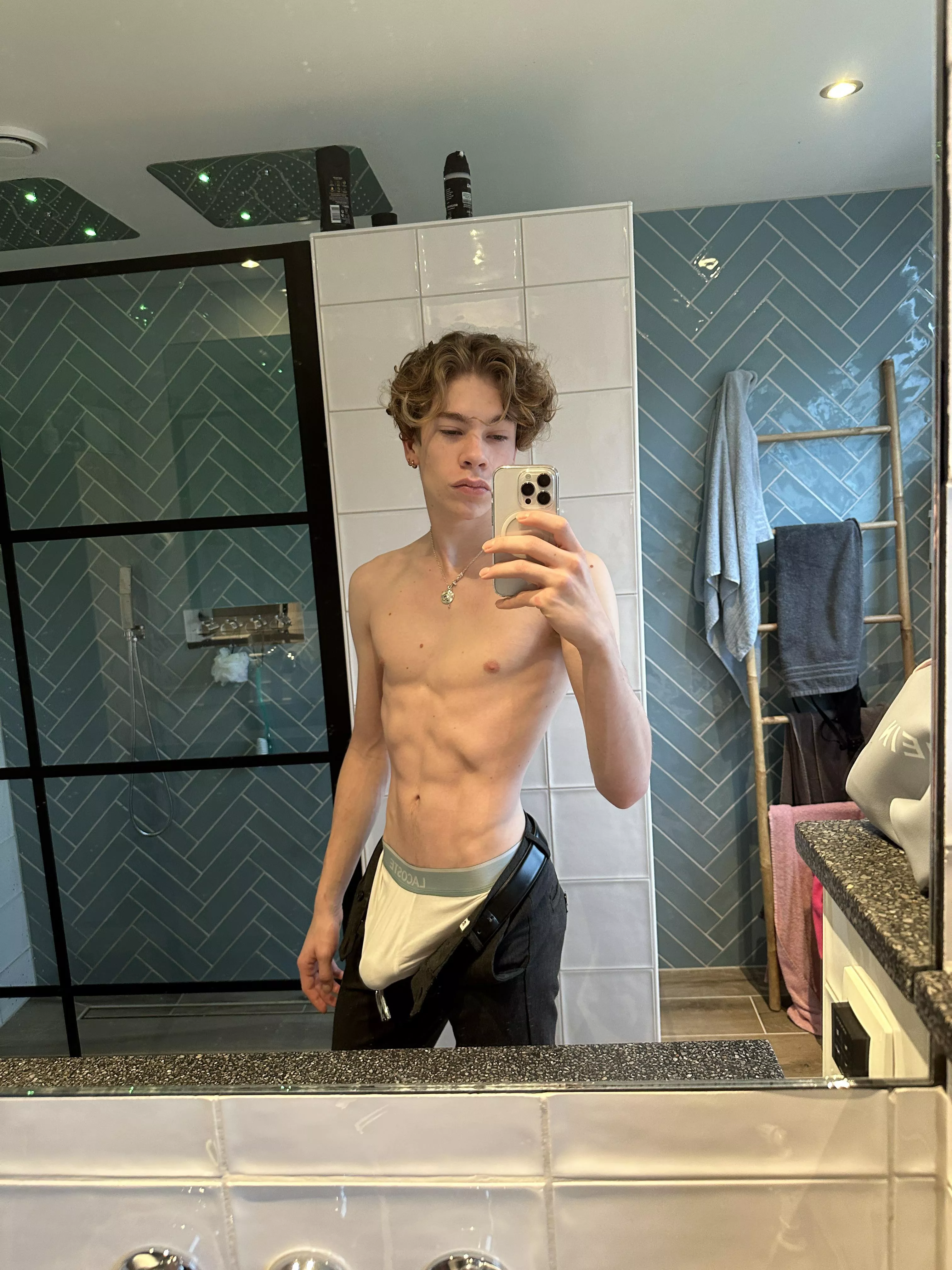 Who wants to help me undress further?